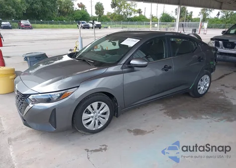 2025 Nissan Sentra S from USA, damaged, VIN 3N1AB8BV1SY367877